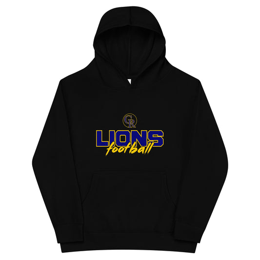 Performance | Youth Hoodie | Chestnut Ridge Lions Football | Vanguard Logo