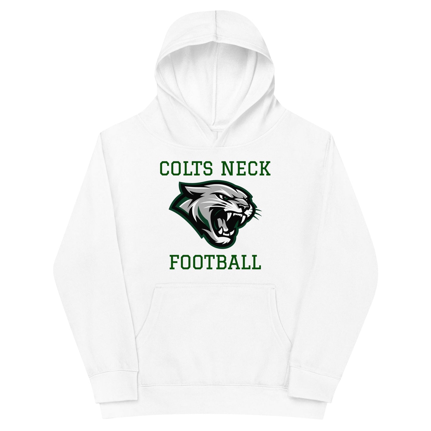 Performance | Youth Hoodie | Colts Neck Cougars | Youth Tackle Football (AYF) | Green Predator Logo