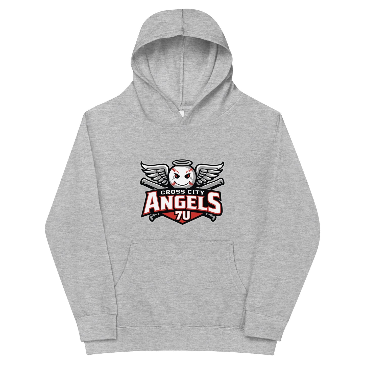 Performance | Youth Hoodie | Cross City Angels | Winged Guardian Logo