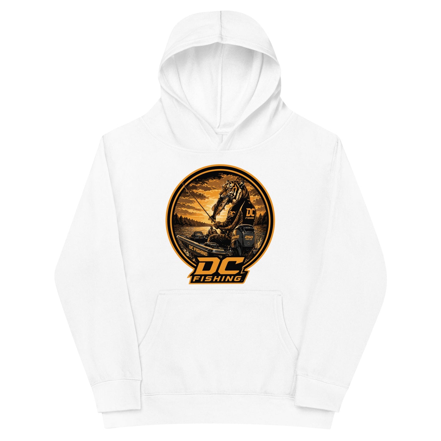 Performance | Youth Hoodie | DeKalb Fishing Team | Badge Logo