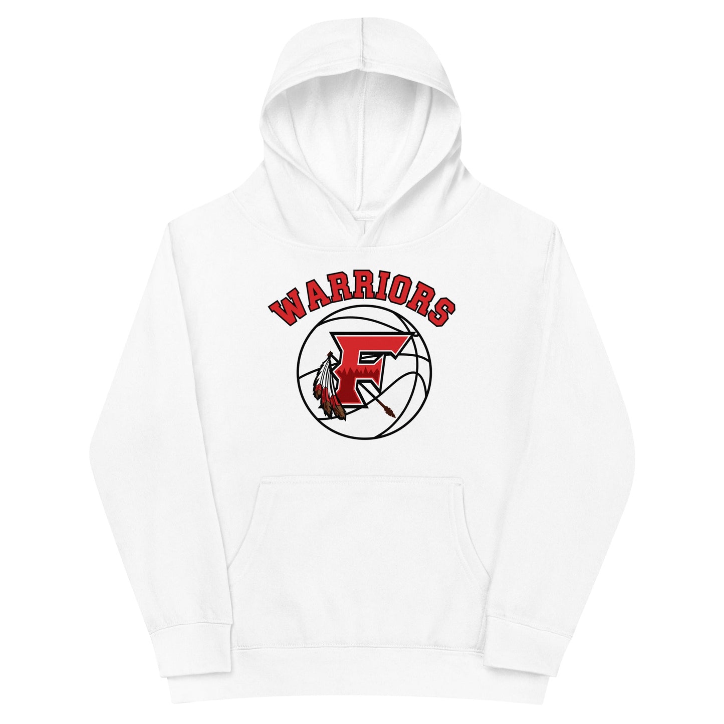 Performance | Youth Hoodie | Fallbrook Basketball | Warriors Logo
