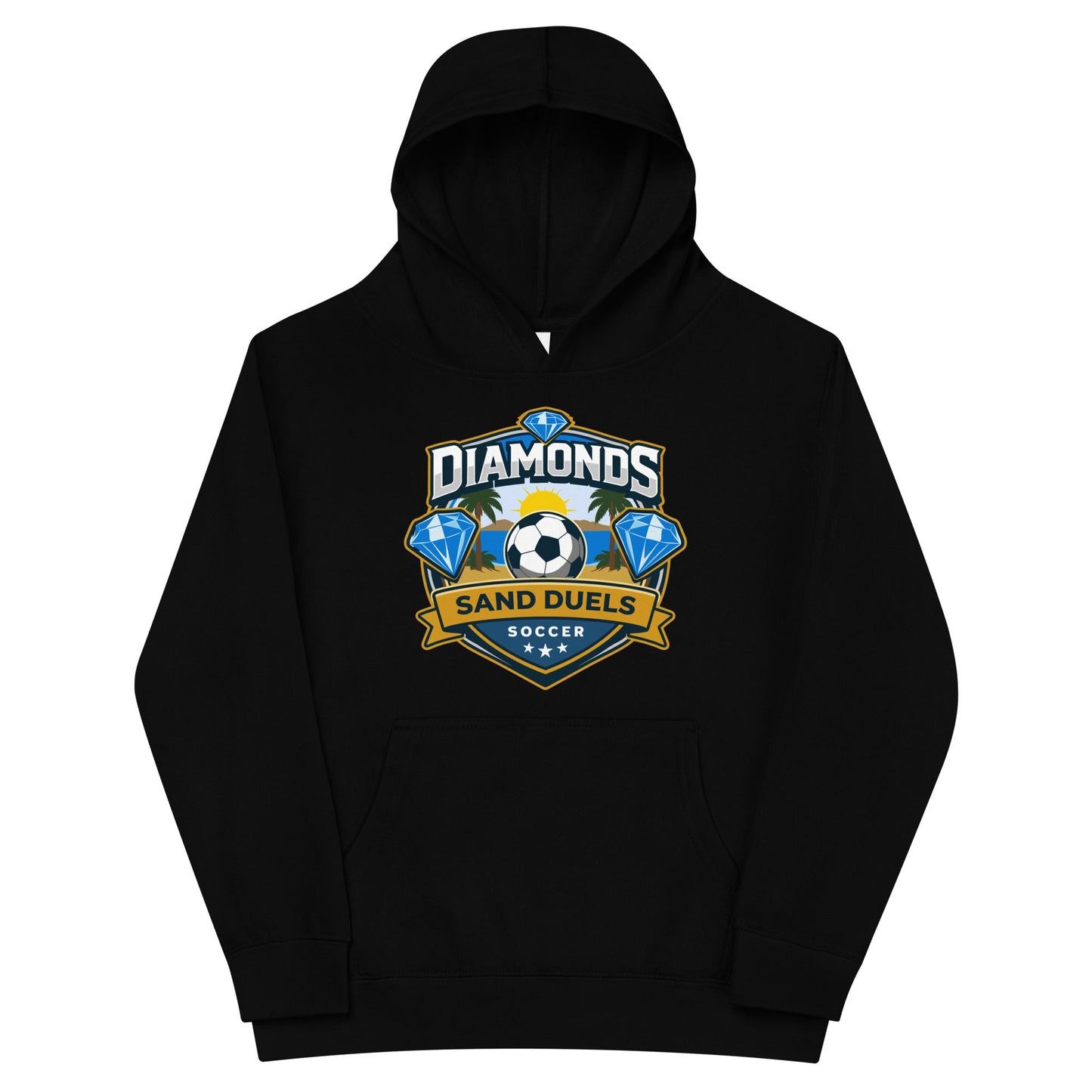 Performance | Youth Hoodie | FC Charles: Diamonds | Crest Logo