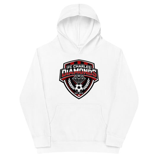 Performance | Youth Hoodie | FC Charles: Diamonds | Emblem Logo