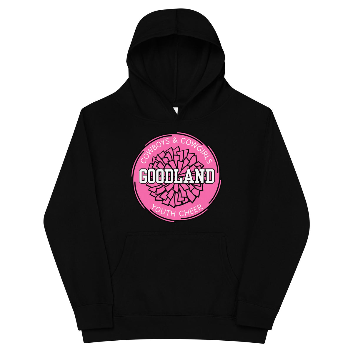Performance | Youth Hoodie | Goodland Youth Cheer | Vanguard Logo