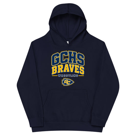 Performance | Youth Hoodie | Grant County High School Wrestling | Vanguard Logo
