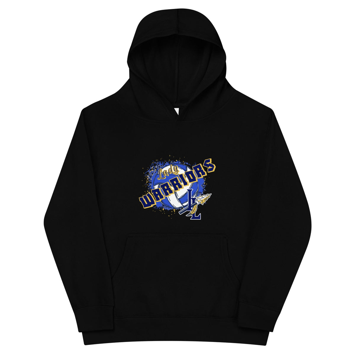 Performance | Youth Hoodie | Indian Land Middle School Volleyball | Vanguard Warriors Logo