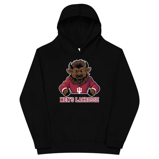 Performance | Youth Hoodie | Indiana University Lacrosse | Mascot Logo