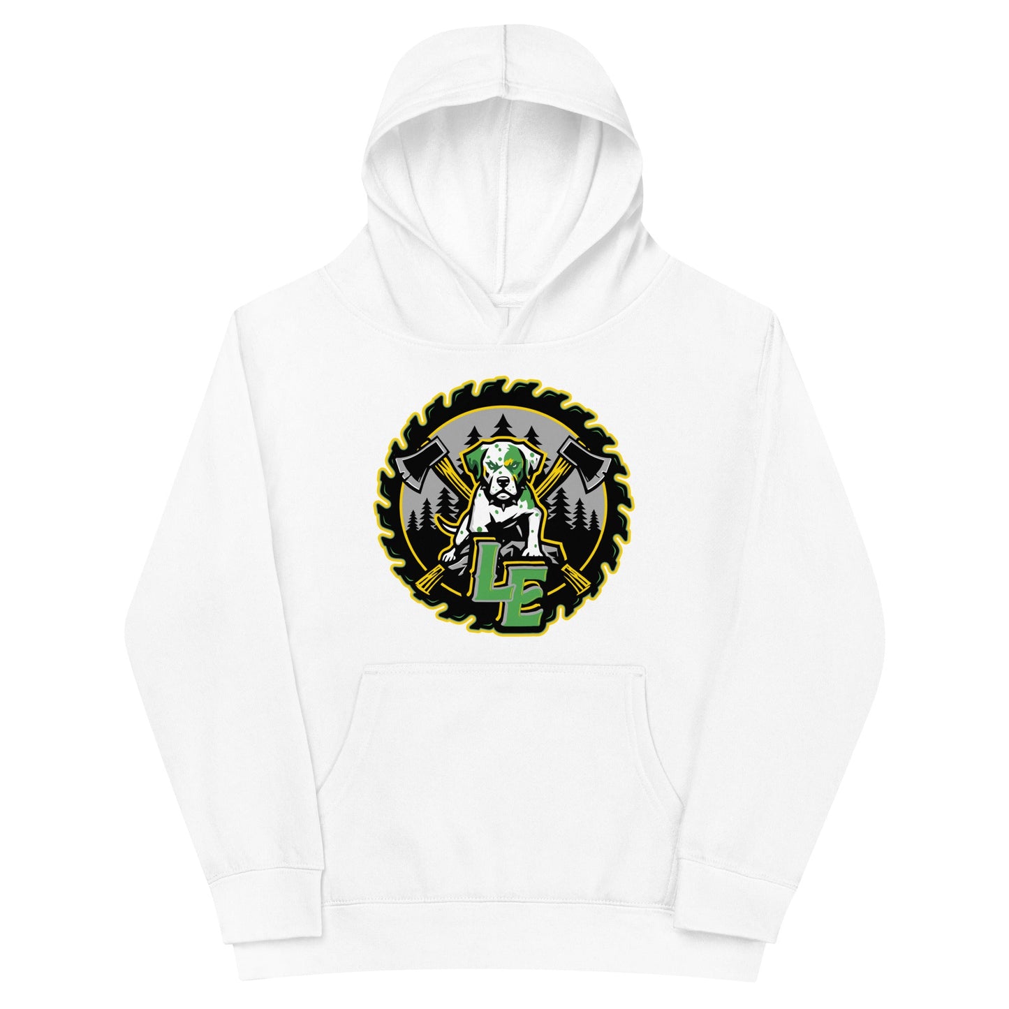 Performance | Youth Hoodie | Lake Erie Power Pines | Saw Logo