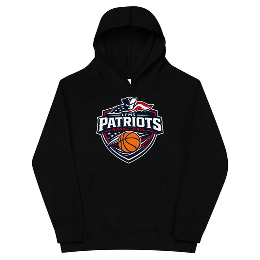 Performance | Youth Hoodie | LFMS Athletics | Patriots Basketball Logo