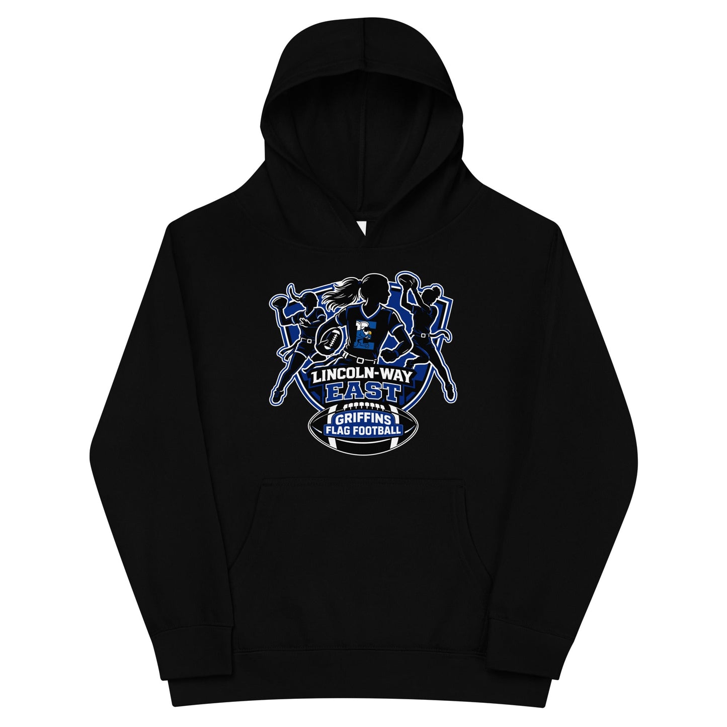 Performance | Youth Hoodie | LWE Flag Football | Athletics Logo