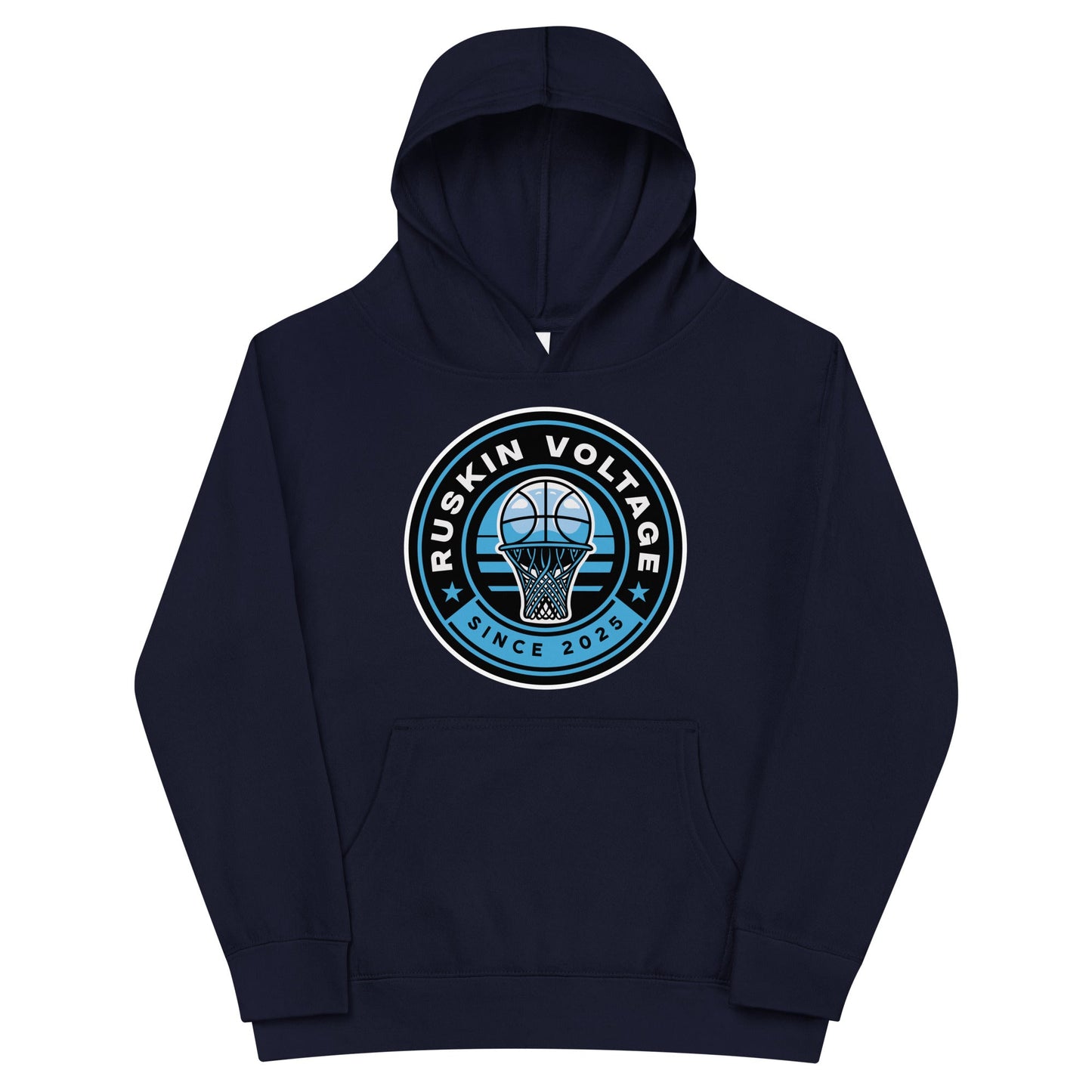 Performance | Youth Hoodie | Maximum Voltage Athletics District | Hoop Crest Logo
