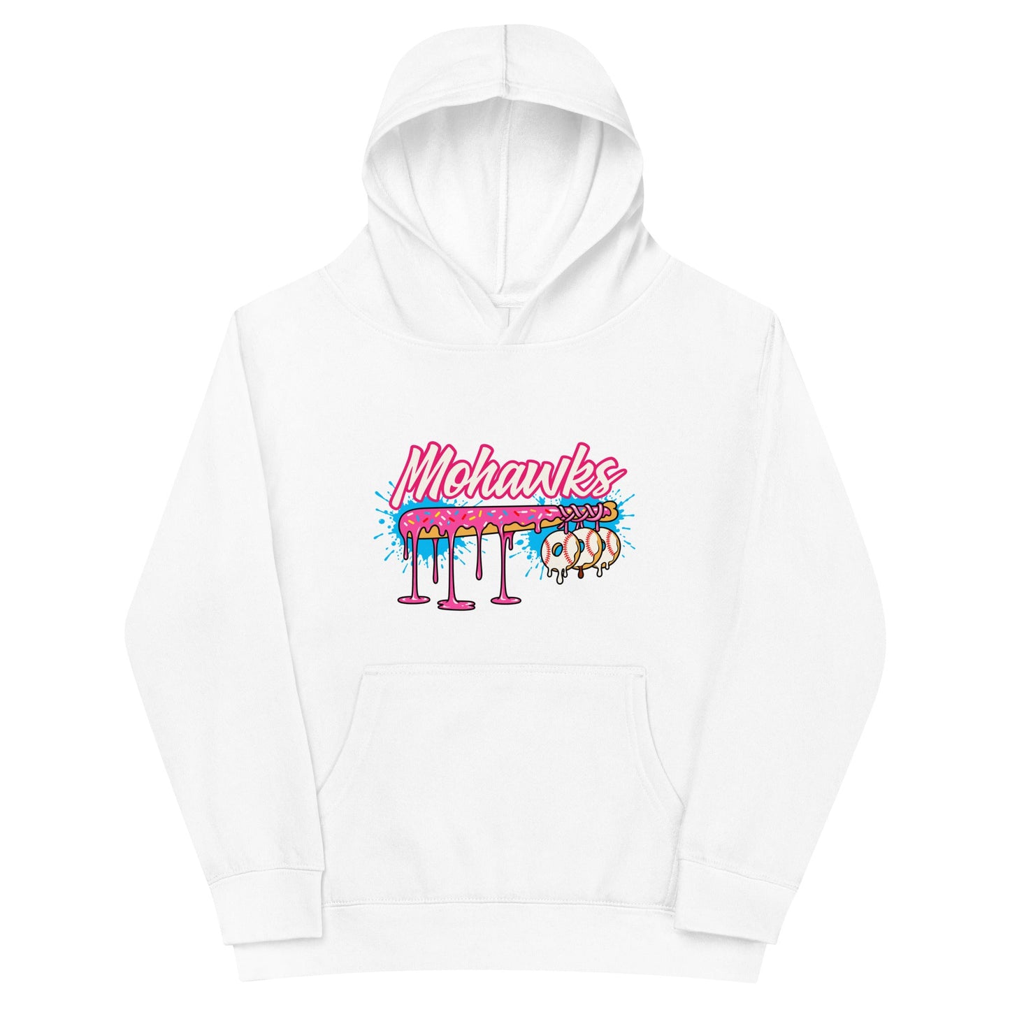 Performance | Youth Hoodie | Mohawks | Pink Batters Logo