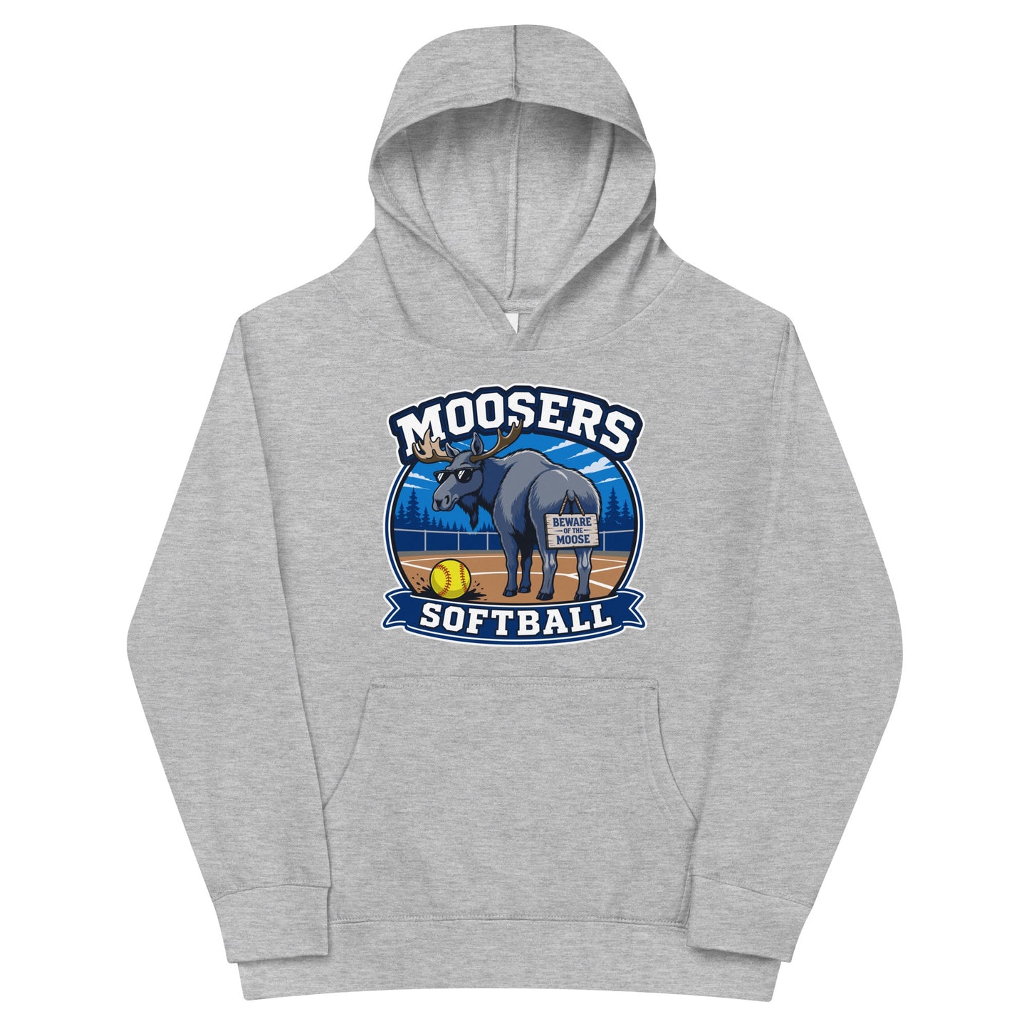 Performance | Youth Hoodie | Moosers | Moose Diamond Mark Logo