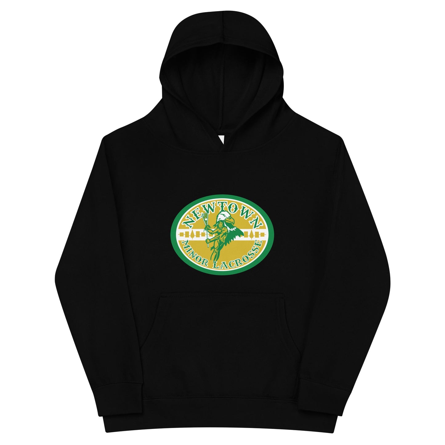 Performance | Youth Hoodie | Newtown Minor Lacrosse | Emblem Logo