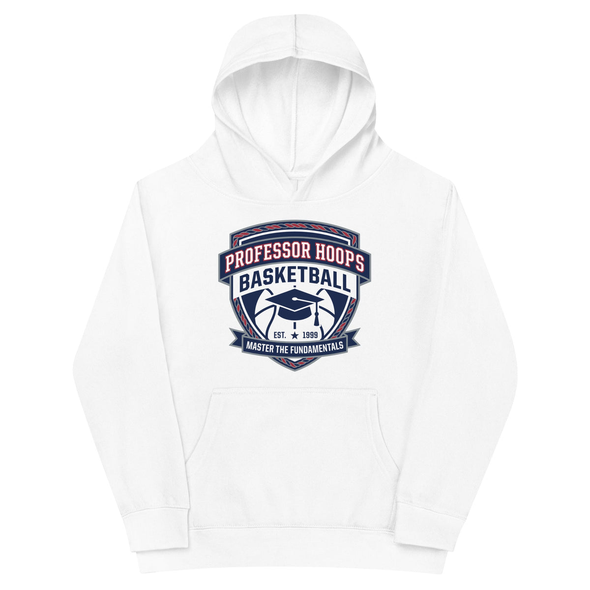 Performance | Youth Hoodie | Professor Hoops Basketball | Crest Logo