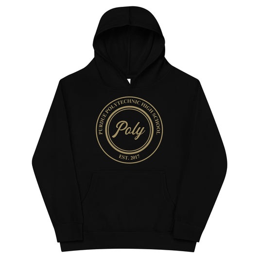 Performance | Youth Hoodie | Purdue Polytechnic High School | Poly Seal Logo