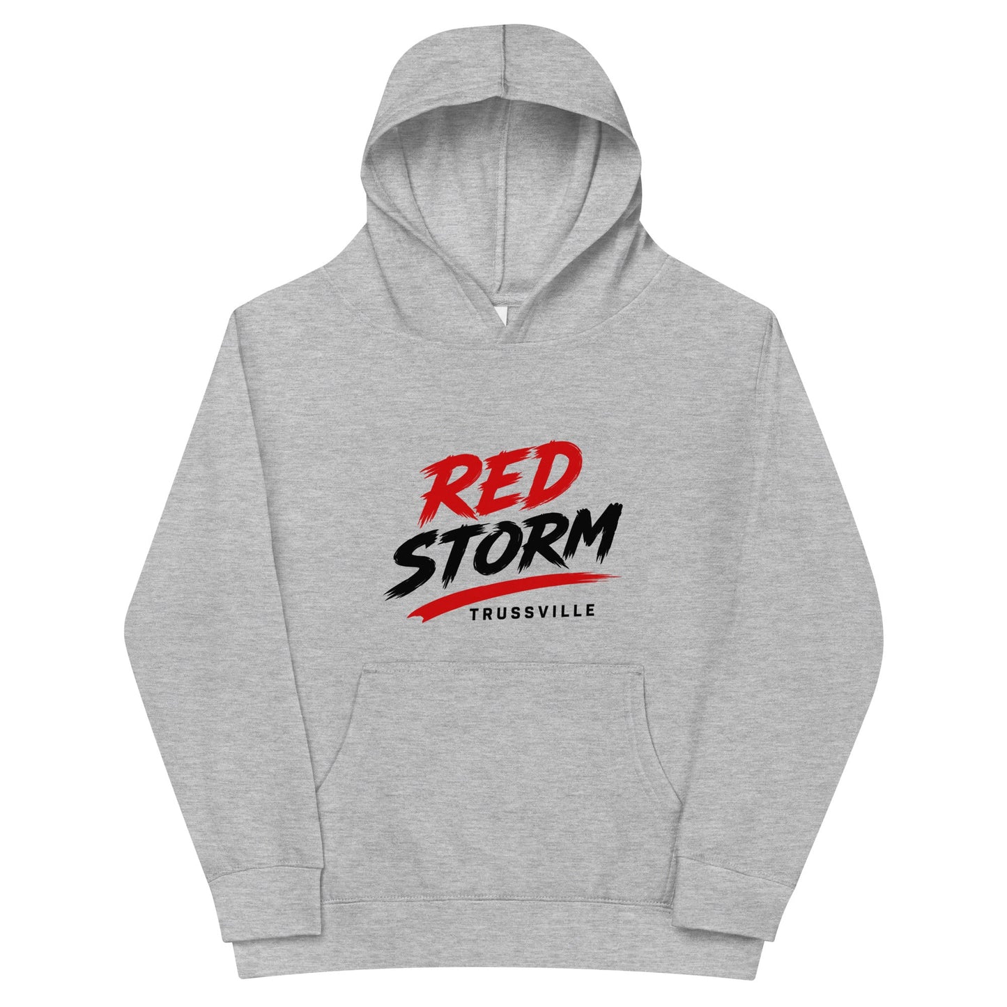 Performance | Youth Hoodie | Red Storm | Modern Script Logo