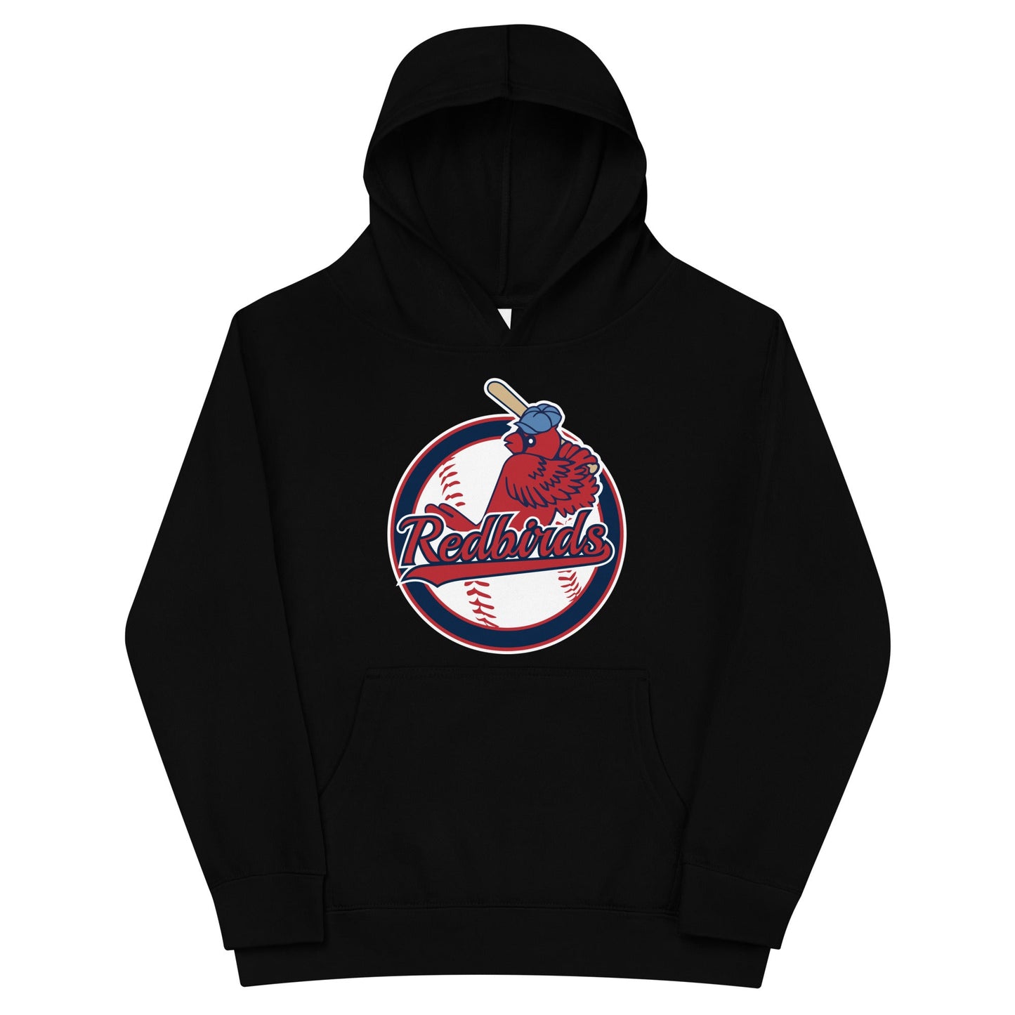 Performance | Youth Hoodie | Redbirds | Vintage Badge Logo