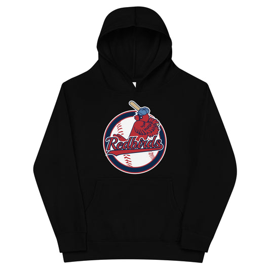Performance | Youth Hoodie | Redbirds | Vintage Badge Logo