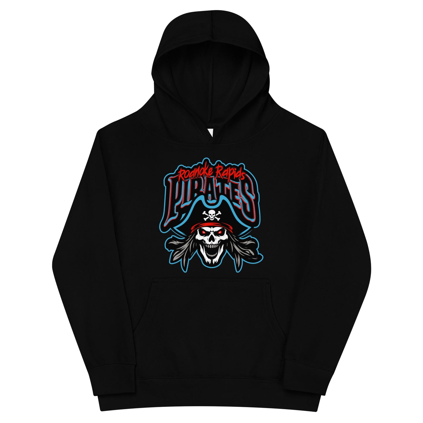 Performance | Youth Hoodie | Roanoke Rapids Pirates | Reaver Captain Logo