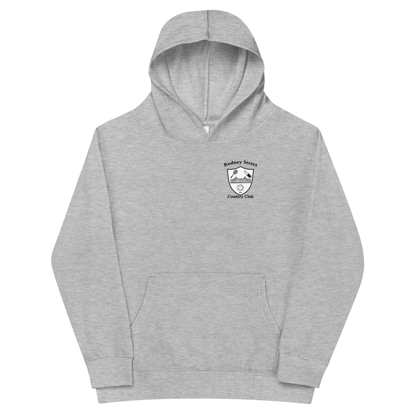 Performance | Youth Hoodie | Rodney Street CC Tennis | Alt Crest Logo