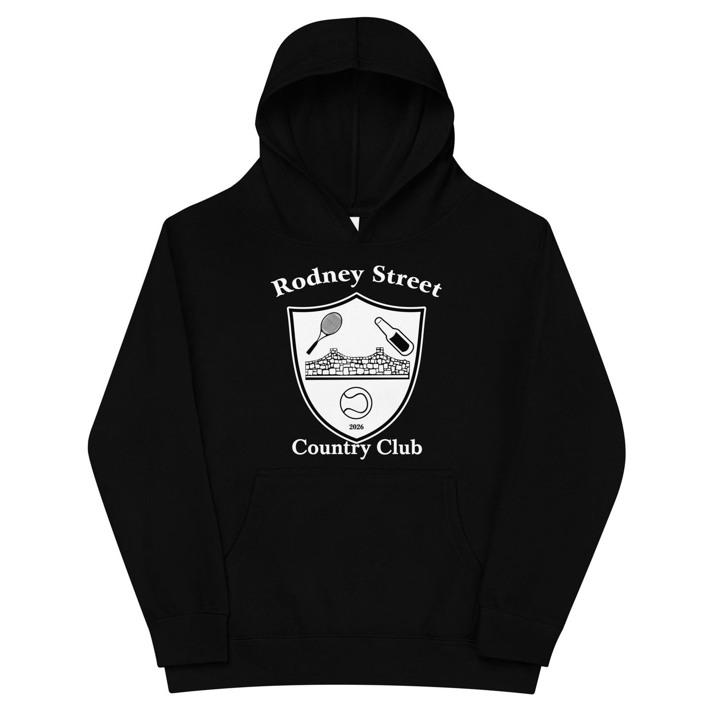 Performance | Youth Hoodie | Rodney Street CC Tennis | Crest Logo