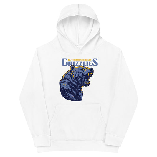 Performance | Youth Hoodie | Rutherford County Grizzlies Football | Big Grizzlies Logo