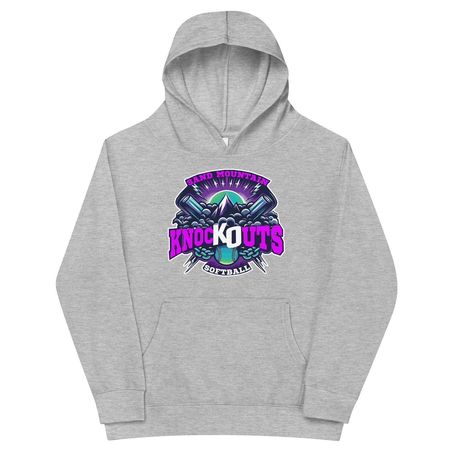 Performance | Youth Hoodie | Sand Mountain Knockouts | Ball & Bat Logo