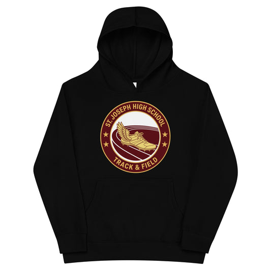 Performance | Youth Hoodie | St. Joseph High School - Track & Field | Badge Logo