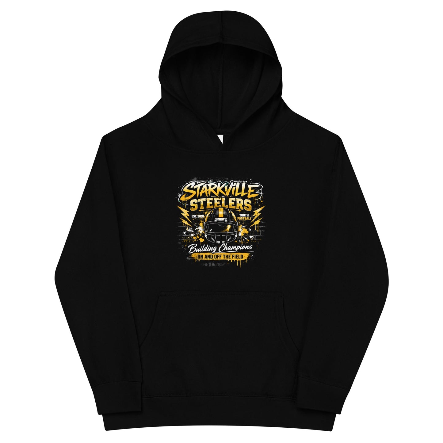 Performance | Youth Hoodie | Starkville Steelers | Modern Classic Logo