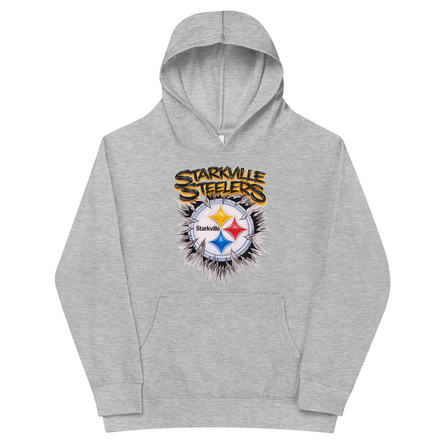 Performance | Youth Hoodie | Starkville Steelers | Ripped Logo