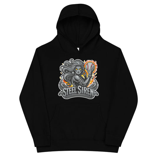 Performance | Youth Hoodie | STEEL SIREN | Mascot Logo