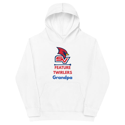 Performance | Youth Hoodie | SVSU Feature twirlers | Grandpa Logo