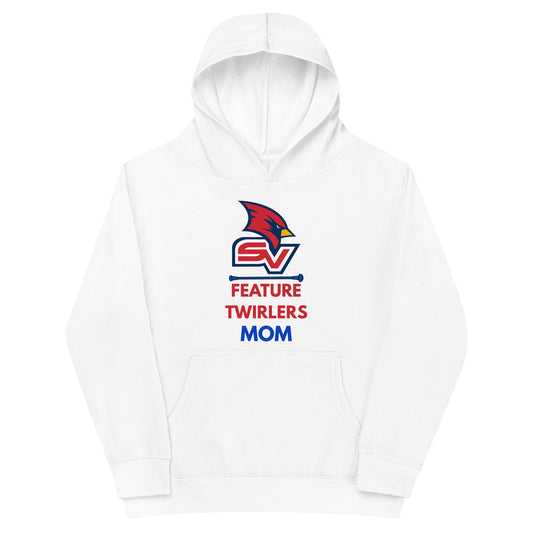 Performance | Youth Hoodie | SVSU Feature twirlers | Mom Logo