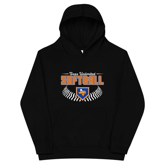 Performance | Youth Hoodie | Texas Unlimited | Softball Logo