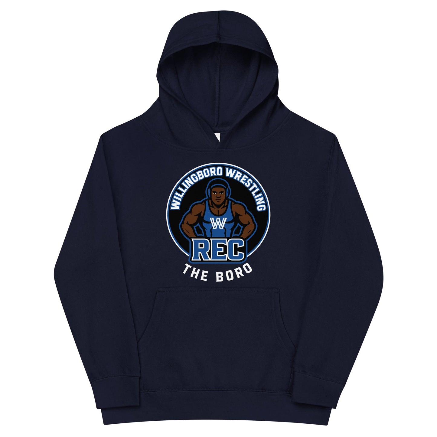 Performance | Youth Hoodie | The Boro Brand | Wrestler Logo