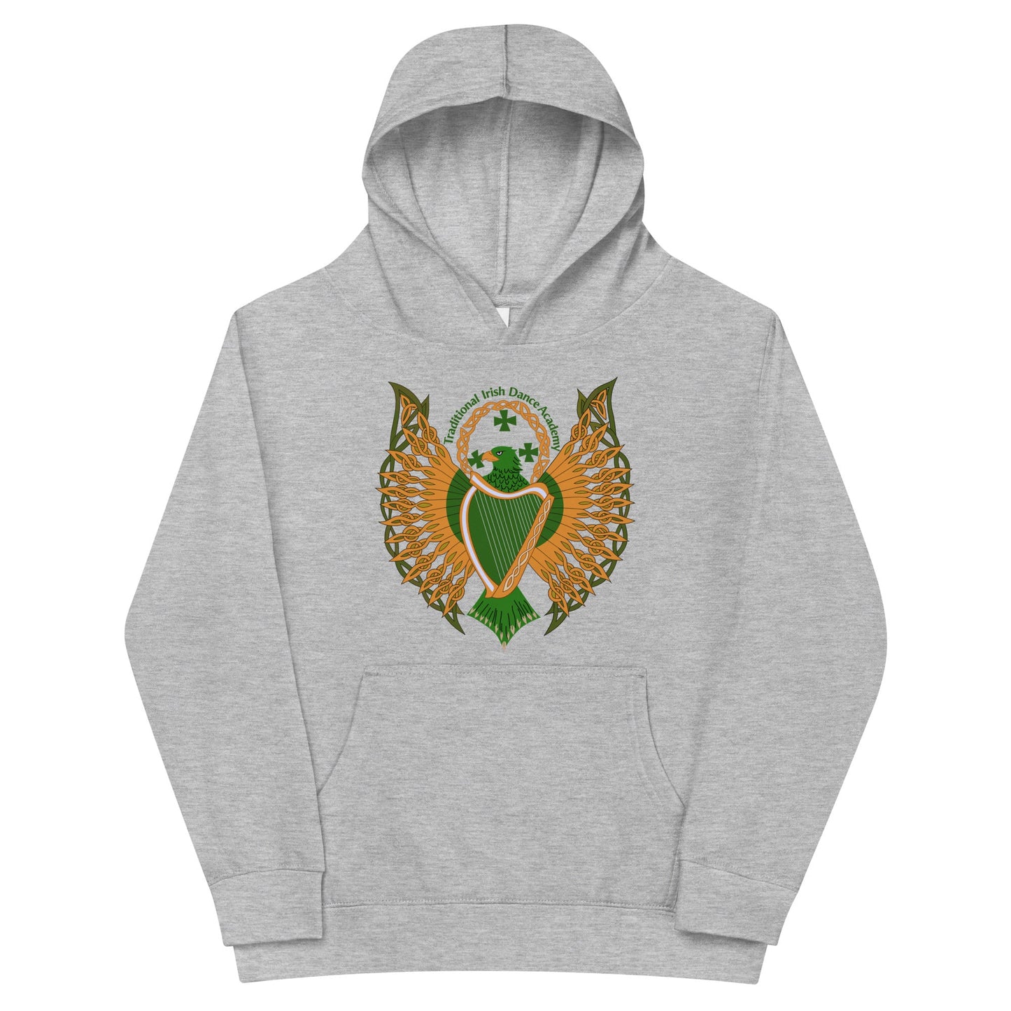 Performance | Youth Hoodie | The Traditional Irish Dance Academy | Logo