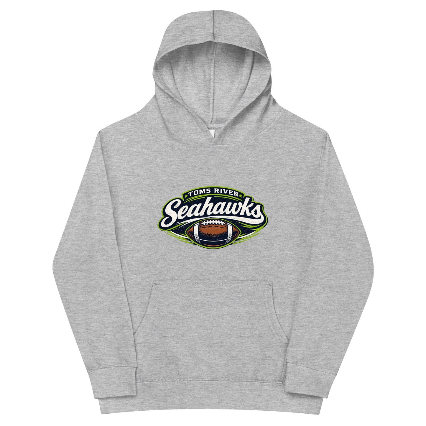Performance | Youth Hoodie | Toms River Seahawks | Football Emblem Logo