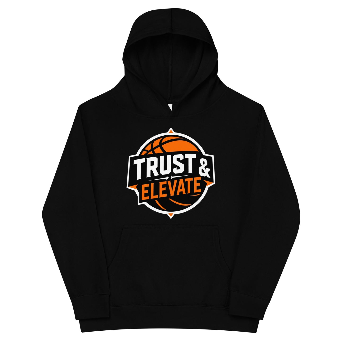 Performance | Youth Hoodie | Trust & Elevate | Athletic Logo