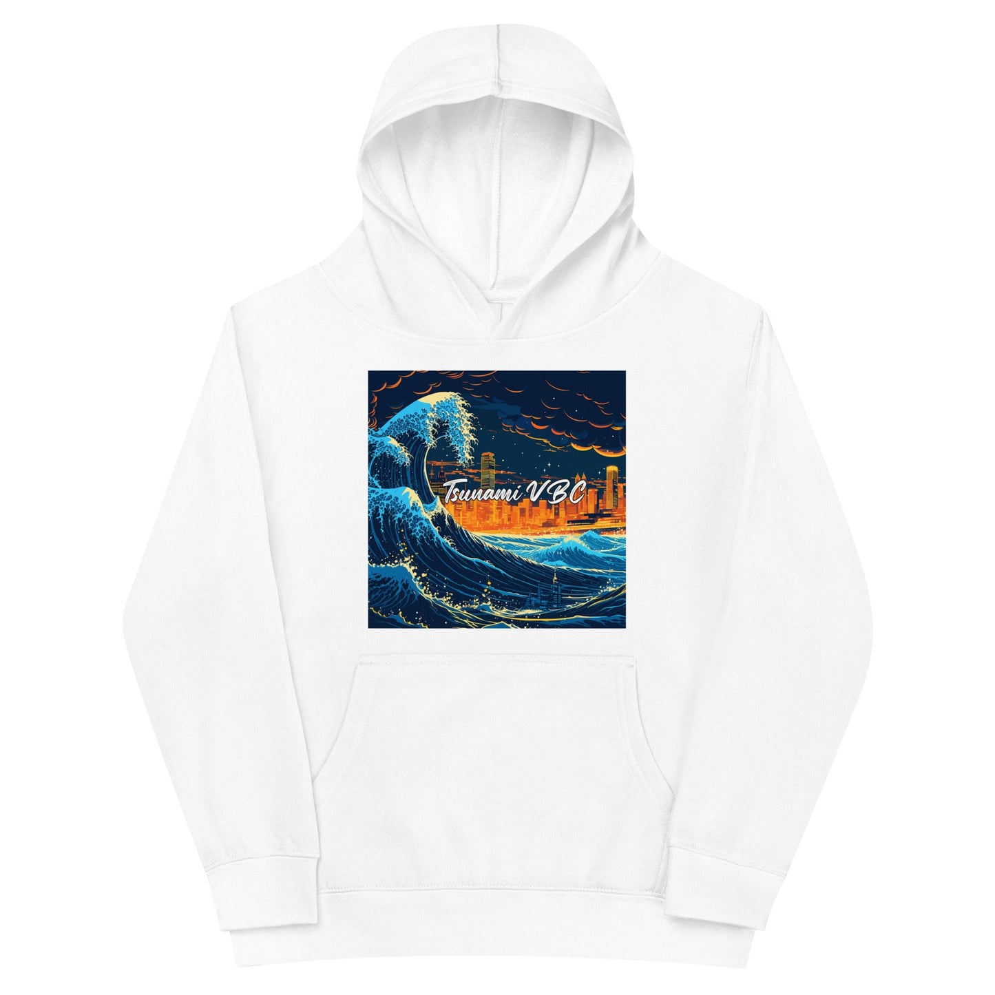 Performance | Youth Hoodie | Tsunami Volleyball Club | Glow Tide Athletics Logo