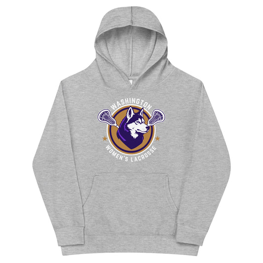 Performance | Youth Hoodie | UW Women's Club Lacrosse | Badge Logo