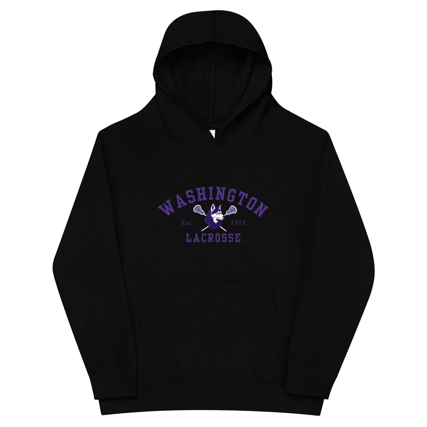 Performance | Youth Hoodie | UW Women's Club Lacrosse | Washington Lacrosse Logo