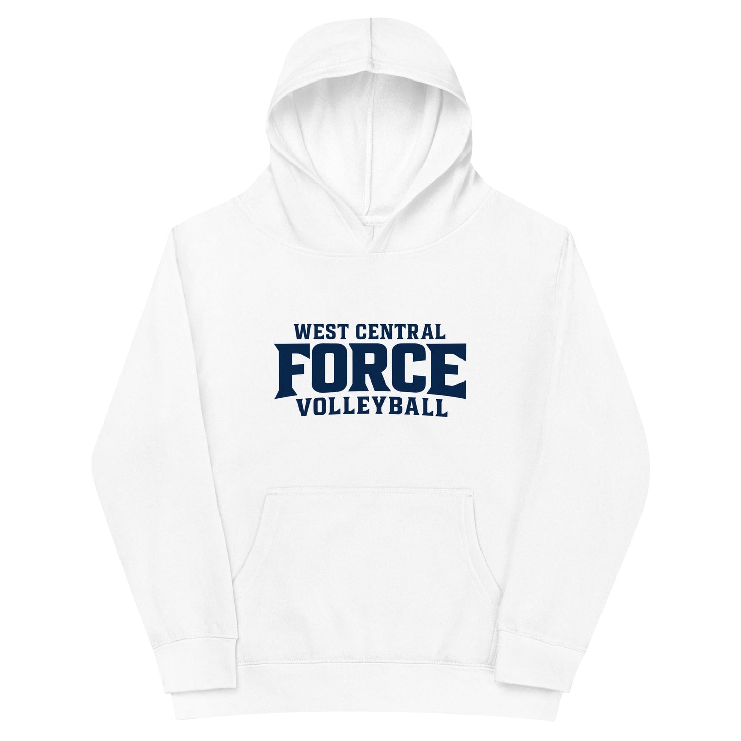 Performance | Youth Hoodie | West Central Force Volleyball | Blue Logo