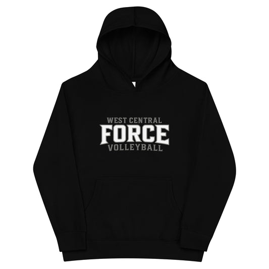 Performance | Youth Hoodie | West Central Force Volleyball | Grey Logo