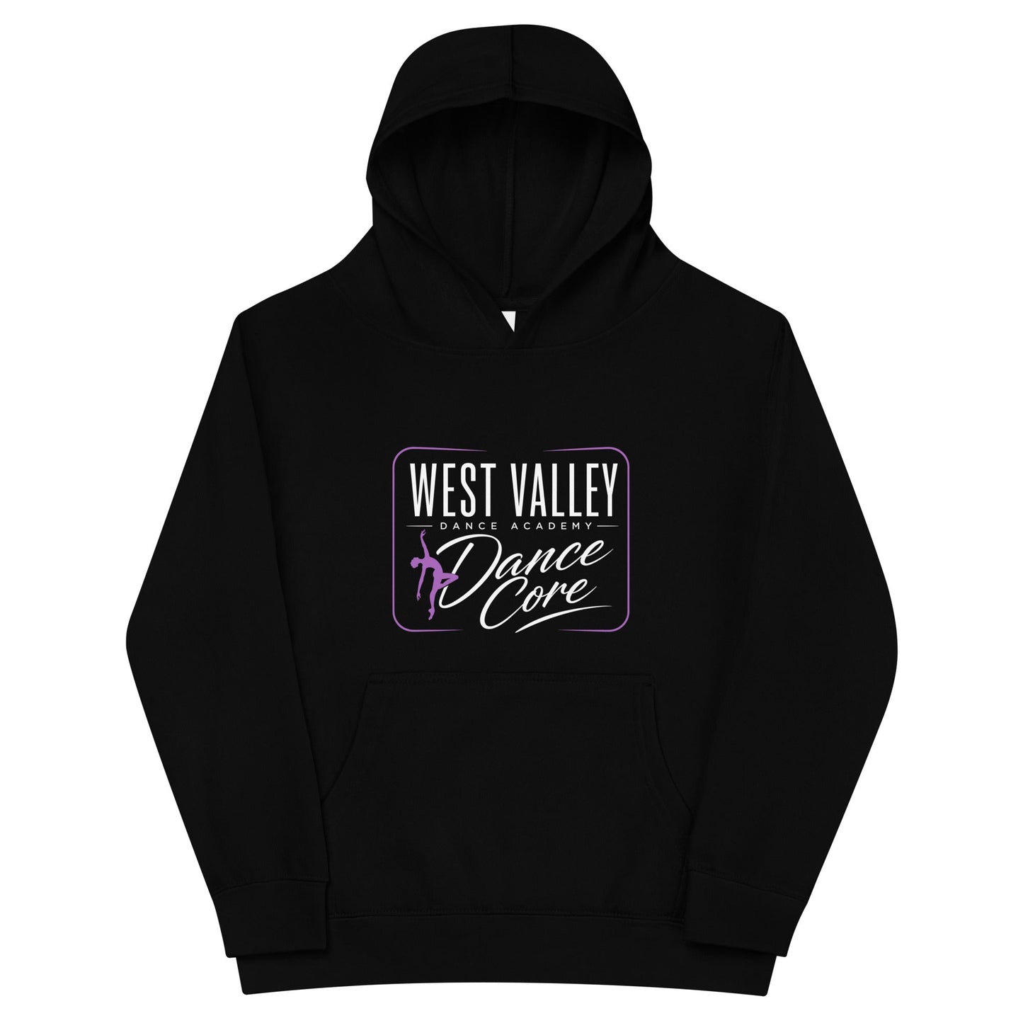 Performance | Youth Hoodie | WVDA Dance Core | Modern Script Logo