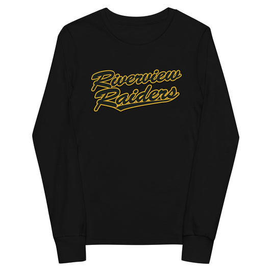 Performance | Youth Long Sleeve T-Shirt | 12U Riverview Raiders | Crest Logo