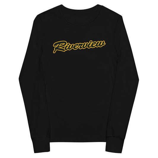 Performance | Youth Long Sleeve T-Shirt | 12U Riverview Raiders | Emblem Logo