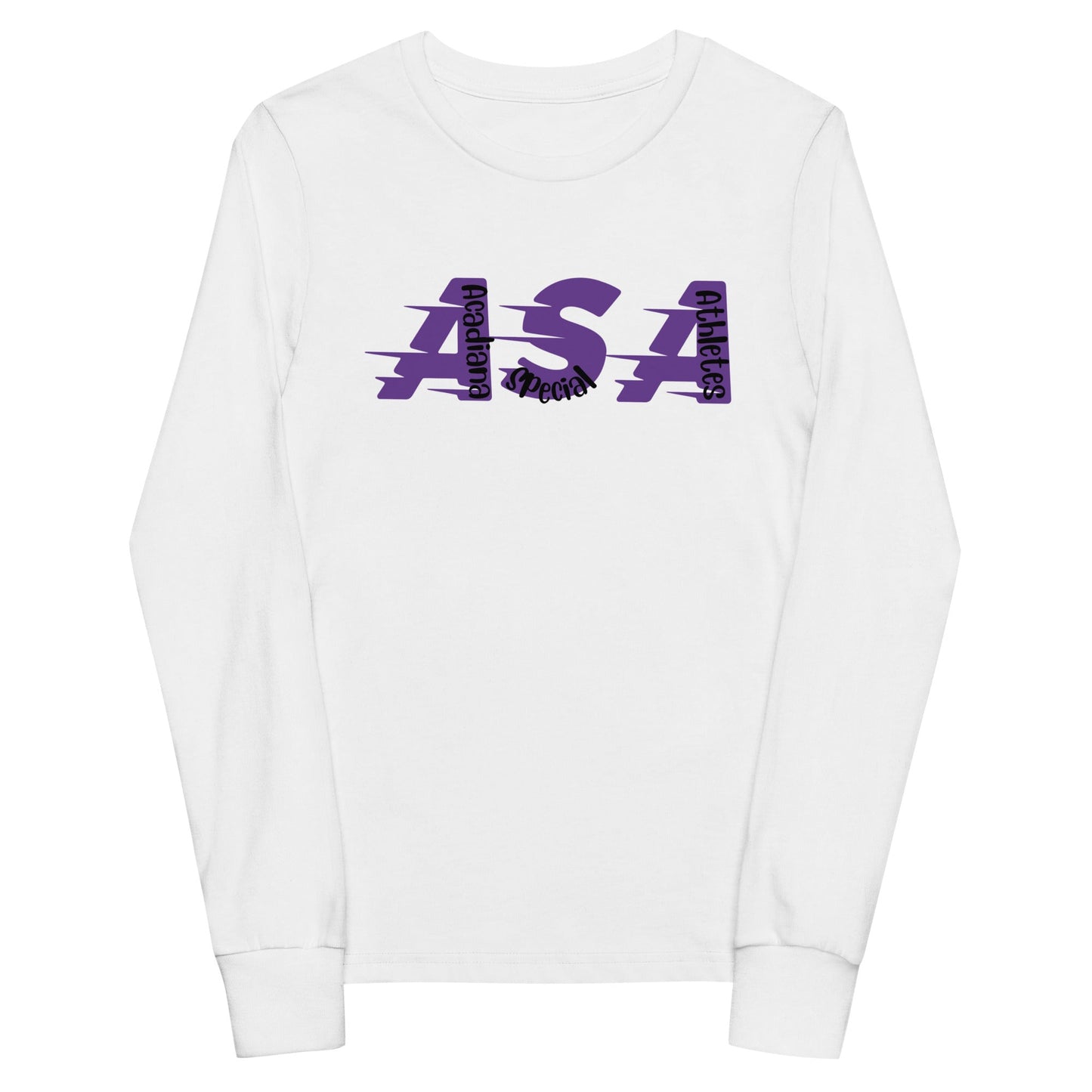 Performance | Youth Long Sleeve T-Shirt | Acadiana Special athletes of Louisiana