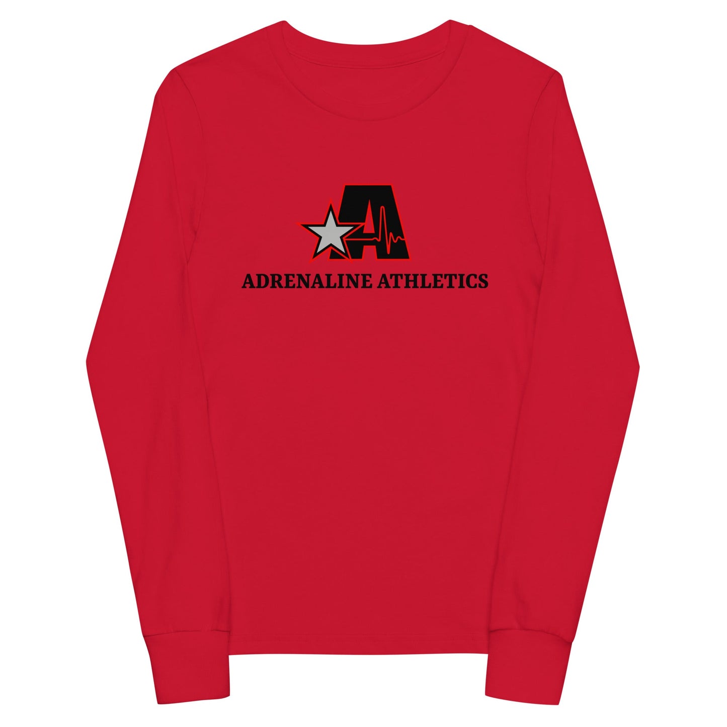 Performance | Youth Long Sleeve T-Shirt | Adrenaline Athletics | Block A Logo