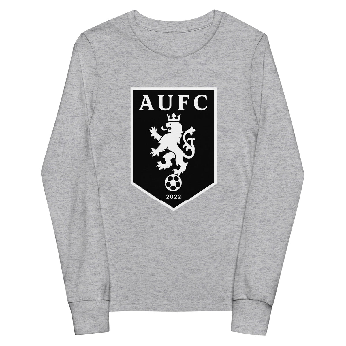 Performance | Youth Long Sleeve T-Shirt | Alexandria United FC | Crest Logo